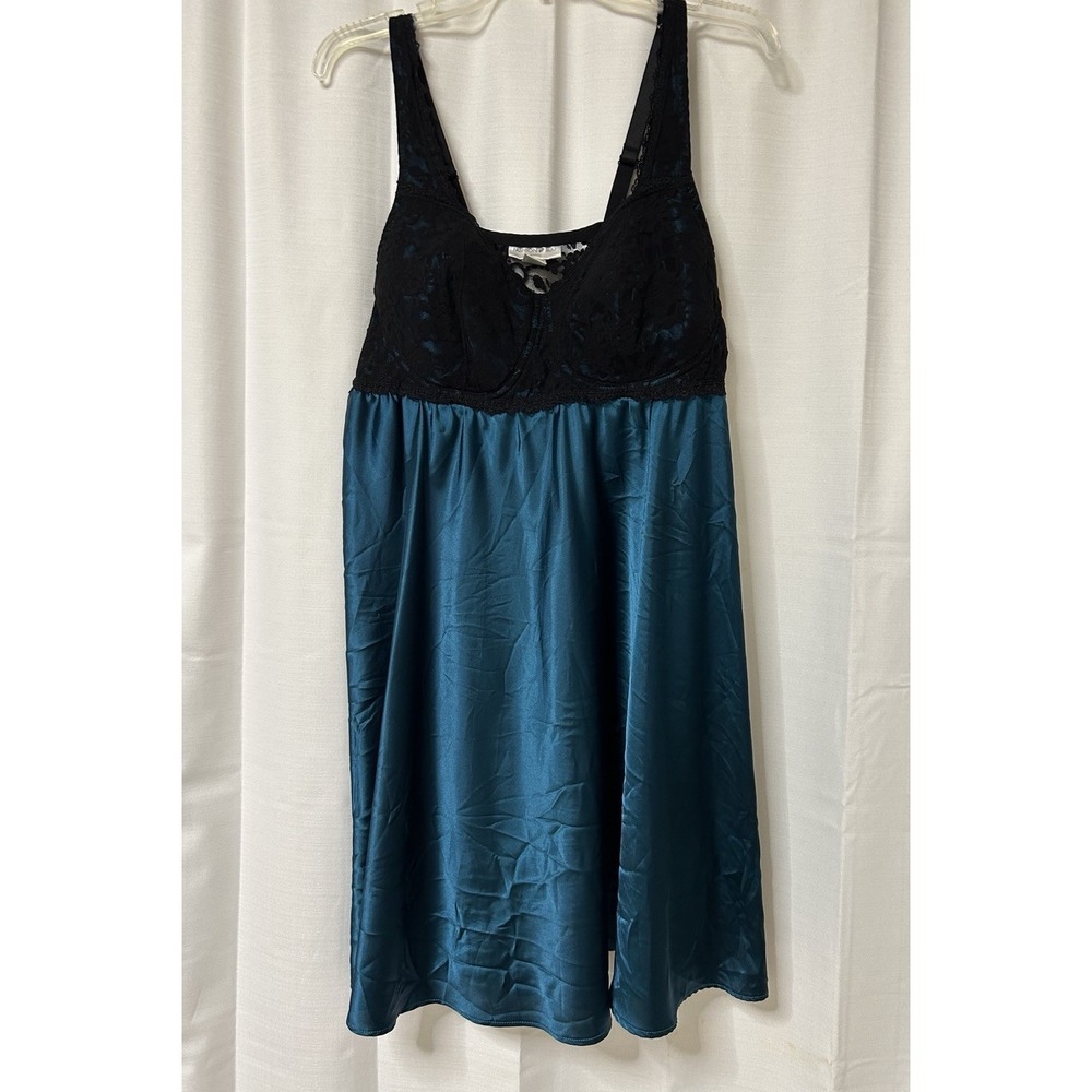 Fashion Bug Nightgown Babydoll Dress Y2K Whimsigoth Lace Plus 1X